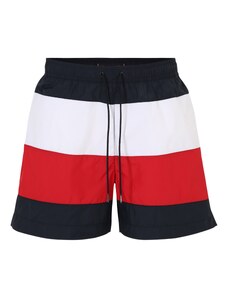 Tommy Hilfiger Underwear Rövid fürdőnadrágok tengerészkék / piros / fehér