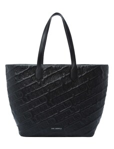Karl Lagerfeld Shopper táska 'ESSENTIAL' fekete