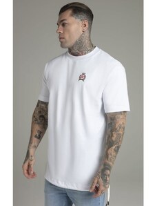 Trikó SIKSILK Oversized T-shirt white