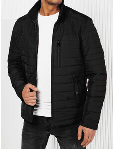 BASIC Fekete steppelt férfi kabát TX4679