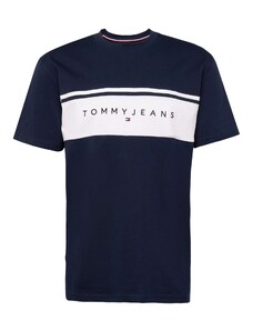 Tommy Jeans Póló tengerészkék / fehér