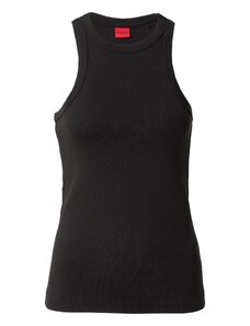 HUGO Top fekete / fehér