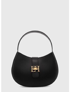 Elisabetta Franchi bőr táska fekete, BS40F41E2
