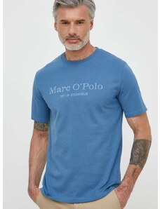 Marc O'Polo pamut póló férfi, nyomott mintás