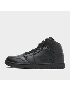Air Jordan 1 Mid Férfi Cipők Sneakers 554724-093 Fekete