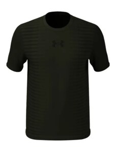 Men's Under Armour T-Shirt Seamless Wordmark SS Marine OD Green