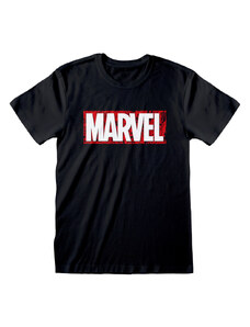 Unisex rövid ujjú póló Marvel Fekete