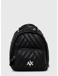 Armani Exchange hátizsák fekete, női, kis, sima