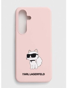 Karl Lagerfeld telefon tok S24 S921 rózsaszín