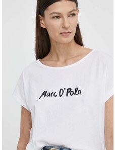 Marc O'Polo pamut póló női, fehér