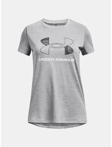 Under Armour T-Shirt UA Tech BL Twist SS-GRY - girls