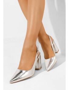 Zapatos Omria ezüst alkalmi cipő