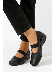 Zapatos Diora v3 fekete fűzős női cipő