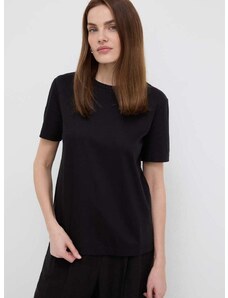 Max Mara Leisure t-shirt női, fekete