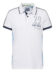 CAMP DAVID Póló kék / fekete / fehér