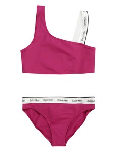 Calvin Klein Swimwear Bikini 'Meta Legacy' lila / fehér