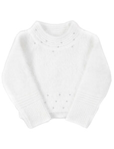 Mayoral fehér lány pulóver – 116 cm