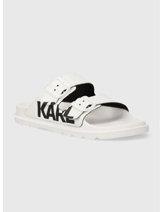 Karl Lagerfeld papucs KONDO TRED fehér, női, KL80978