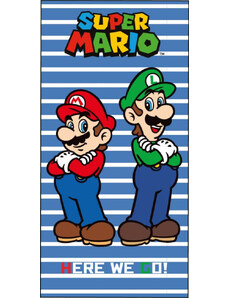 KORREKT WEB Super Mario Friends fürdőlepedő, strand törölköző 70x140cm