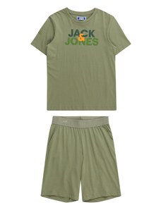 Jack & Jones Junior Jogging ruhák 'ULA' khaki / jáde / fenyő / narancs
