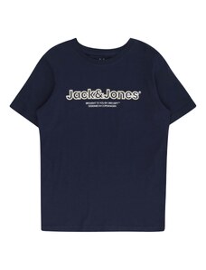 Jack & Jones Junior Póló 'LAKEWOOD' bézs / tengerészkék / szürke / fehér