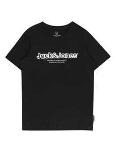 Jack & Jones Junior Póló 'LAKEWOOD' fekete / fehér