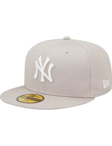 Krémszínű férfi sapka New Era New York Yankees 59FIFTY League Essential Cap 60424308
