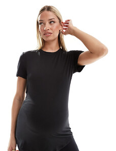 Nike Training Nike One Training maternity t-shirt in black