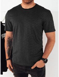 BASIC Fekete mintás férfi póló RX5398