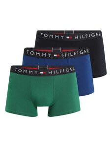 Tommy Hilfiger Underwear Boxeralsók tengerészkék / zöld / fekete / piszkosfehér