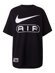 Nike Sportswear Oversize póló 'Air' fekete / fehér