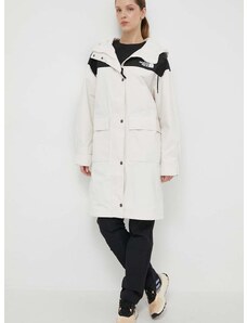 The North Face rövid kabát női, bézs, átmeneti, oversize, NF0A853LROU1