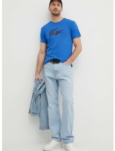 Lacoste t-shirt férfi, nyomott mintás