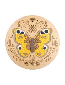 BeWooden Fa dekoráció Butterfly Wooden Image