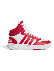 adidas Performance adidas HOOPS 3.0 MID K WHITE/RED