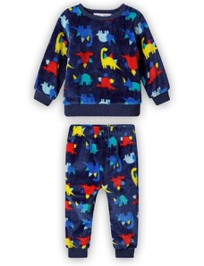 Minoti Fiú fleece pizsama, Minoti, 15pj 11, kék
