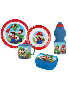 Super Mario étkészlet csomag 5 db-os
