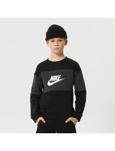 Nike Szett K Nsw Ft Crew/short Ts Boy Gyerek Ruházat Melegítők DO6789-010 Fekete