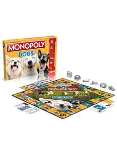 MONOPOLY Dogs - Kutyák társasjáték angol nyelvű
