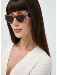 Saint Laurent napszemüveg barna, női, SL M94