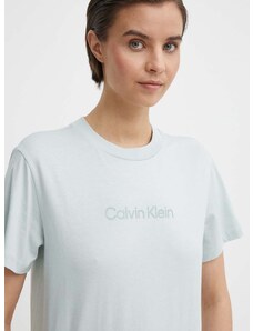 Calvin Klein pamut póló női, rózsaszín