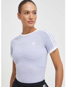 adidas Originals t-shirt női, lila, IR8108