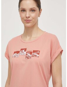 Mammut sportos póló Mountain rózsaszín