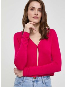 Morgan pulóver rózsaszín, női, könnyű
