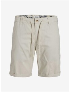 Jack & Jones Marco Men's Cream Chino Shorts - Men's