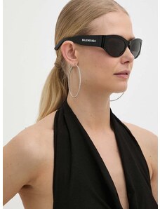 Balenciaga napszemüveg fekete, női, BB0330SK