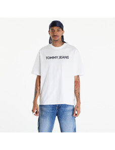 Tommy Hilfiger Férfi póló Tommy Jeans Logo Oversized Fit T-Shirt White
