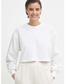 Calvin Klein Jeans pamut melegítőfelső fehér, női, mintás, J20J223072