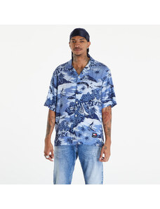 Tommy Hilfiger Férfi ing Tommy Jeans Hawaiian Print Camp Collar Short Sleeve Shirt Hawaiian Aop