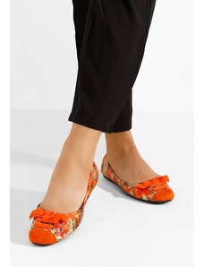 Zapatos Doriya v4 narancssárga női balerina